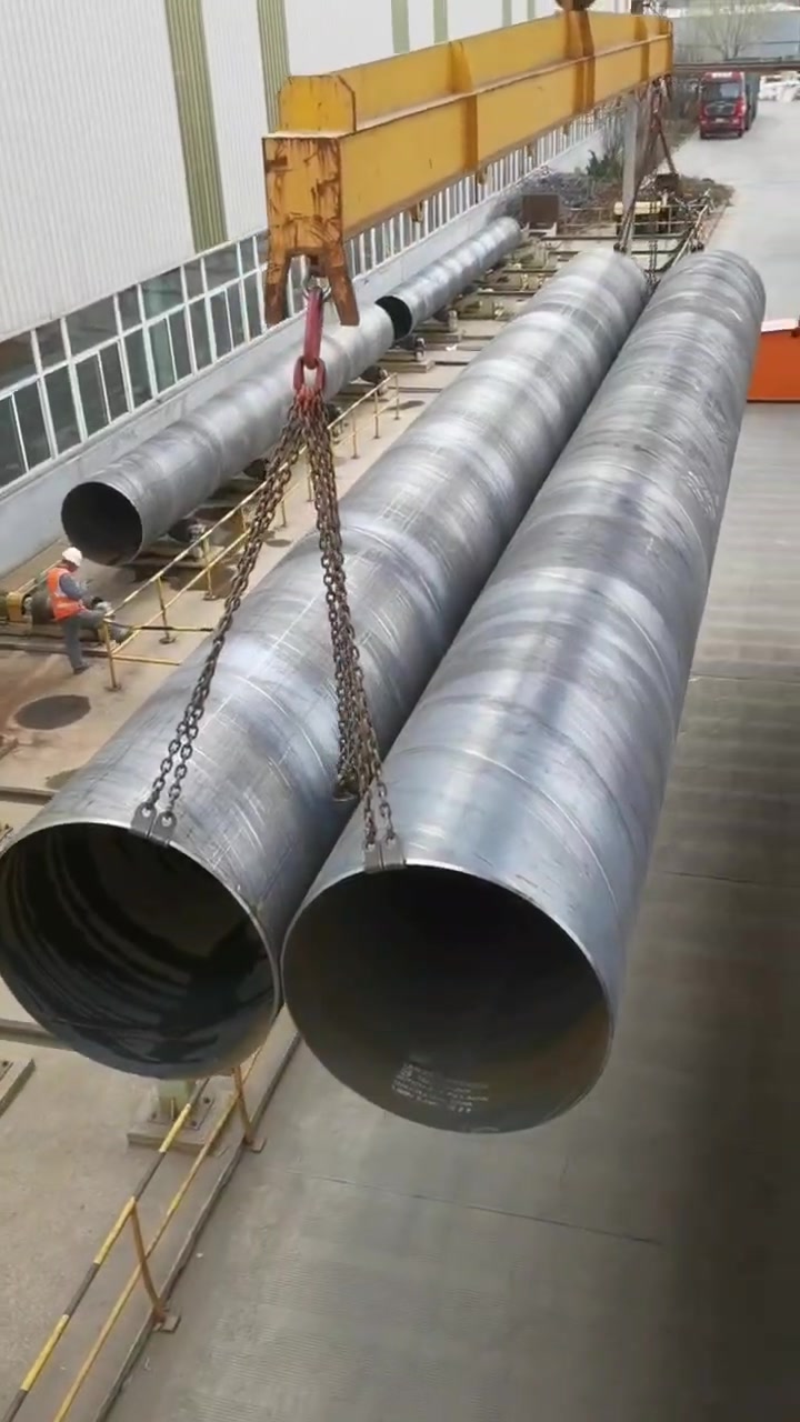 敬業螺旋鋼管與直縫鋼管裝車發貨全流程解析